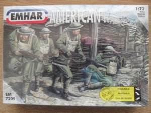 EMHAR 1/72 7209 WWI AMERICAN DOUGHBOYS INFANTRY